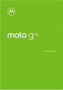 Motorola Moto G10 manual. Camera Instructions.